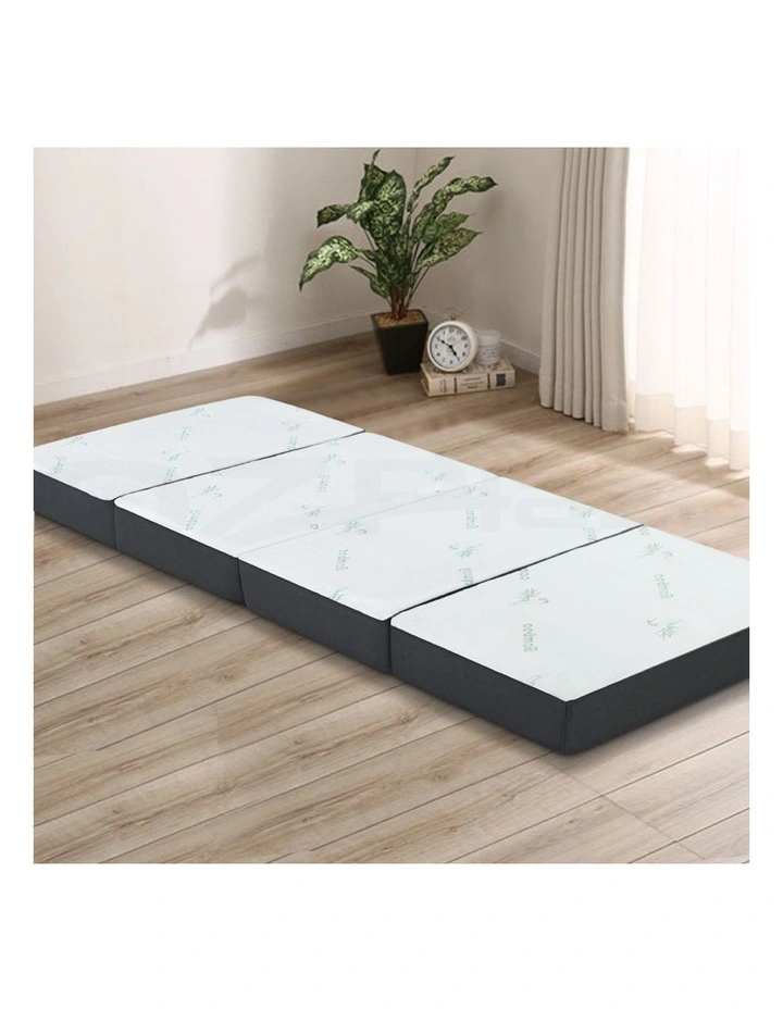 Bamboo Foldable Foam Mattress in Multi
