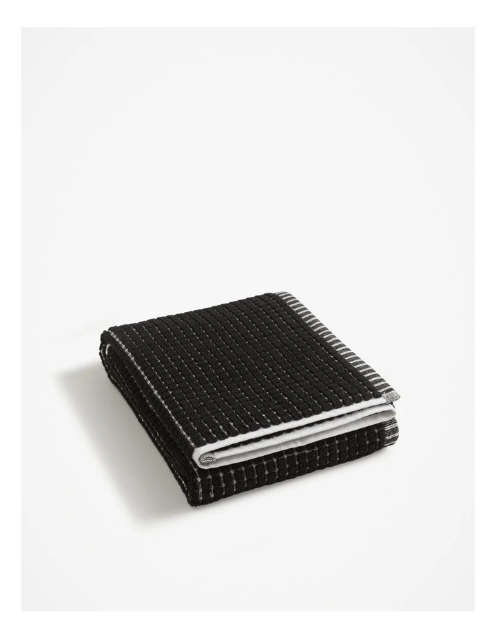 Luma Australian Cotton Bath Mat in Charcoal