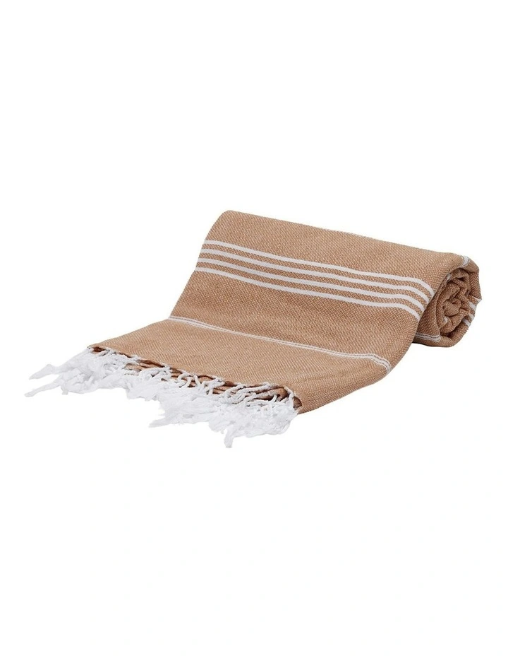 Thin Turkish Towel in Sand Dune