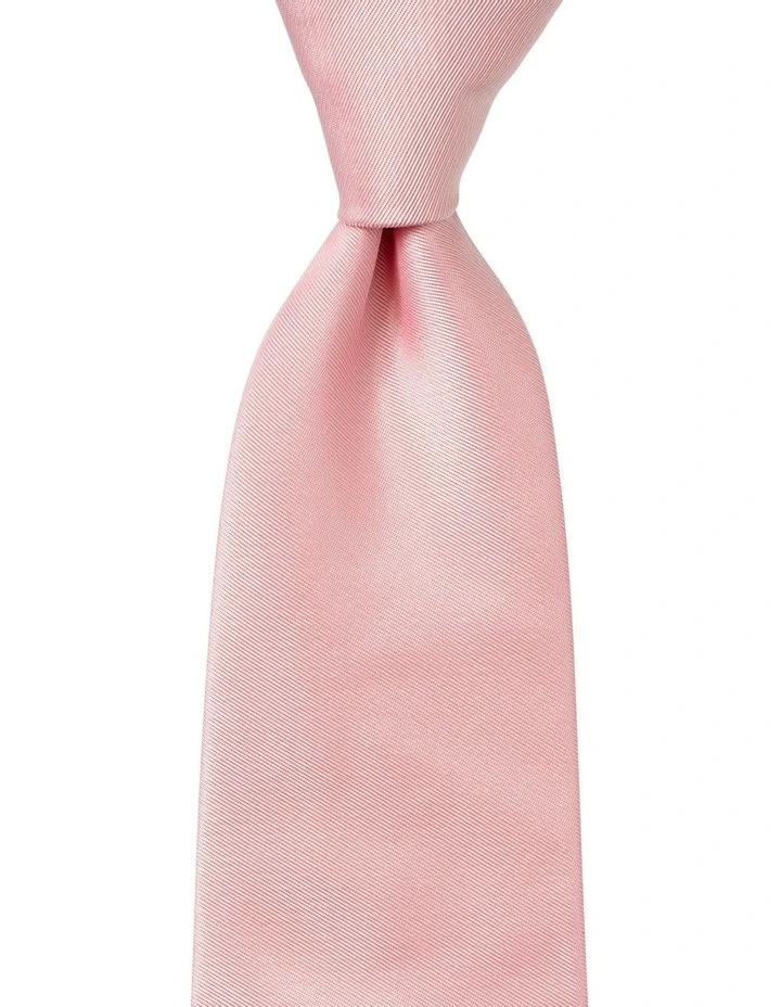 Formal Silk Tie in Blush