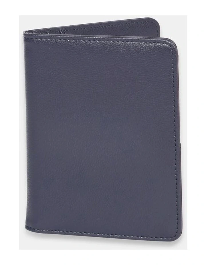 Passport Wallet & Luggage Tag in Navy