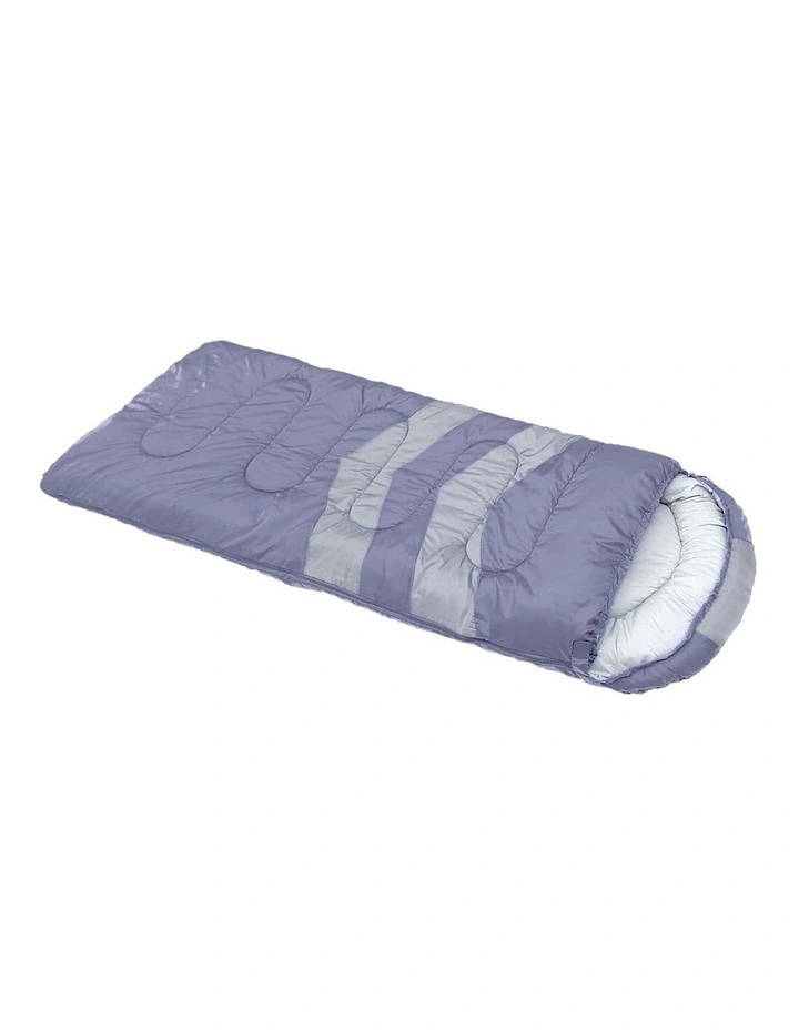 Outdoor Camping -10 Thermal Single Sleeping Bag in Grey