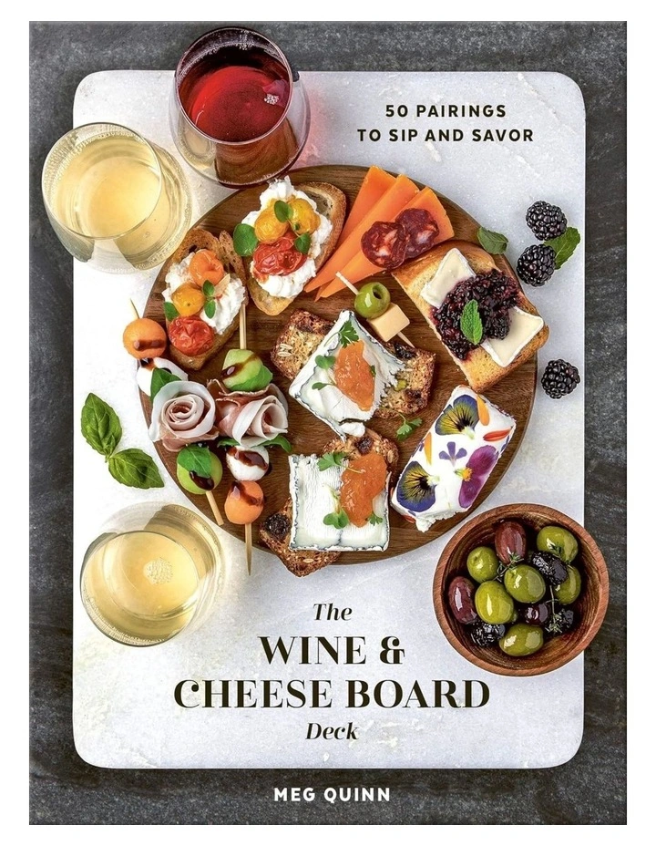 The Wine And Cheese Board Deck (Card Deck) Book