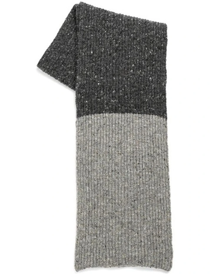 Shiel Hill Scarf in Charcoal/Grey