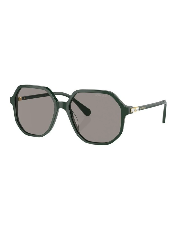 SK6003 Sunglasses in Green