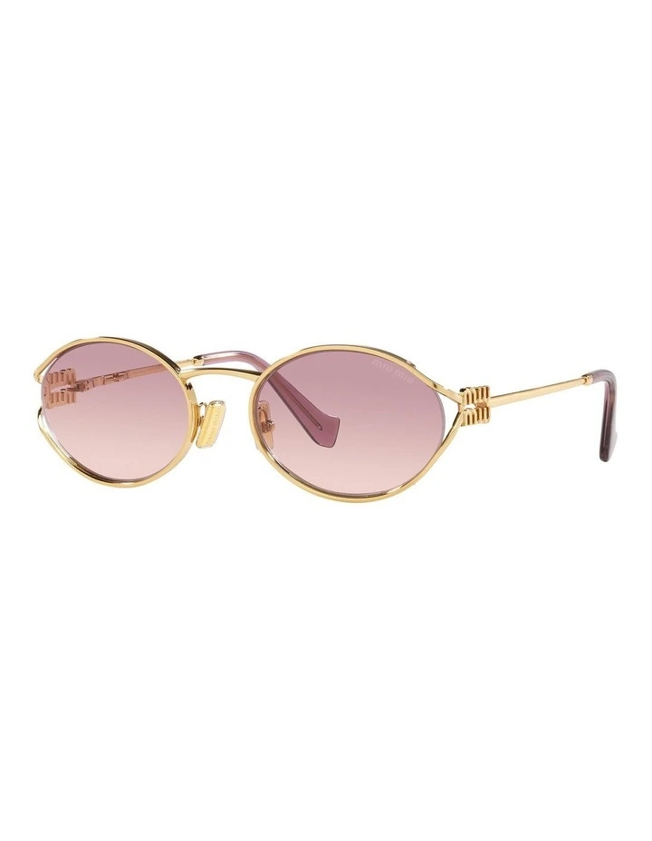 MU 52YS Sunglasses in Gold