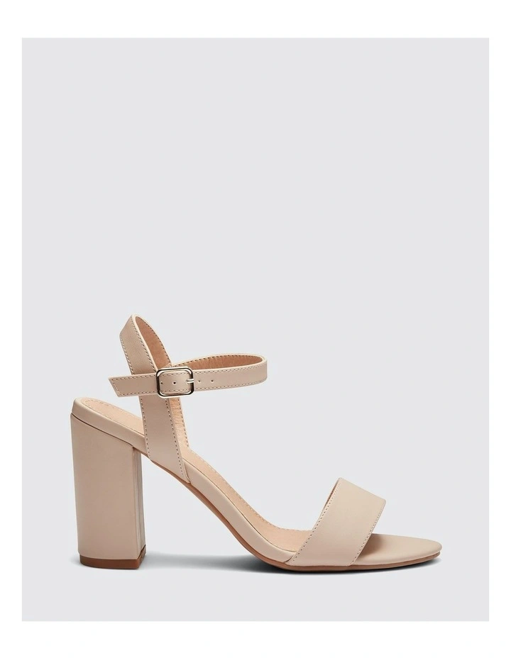 Mills Heels in Nude