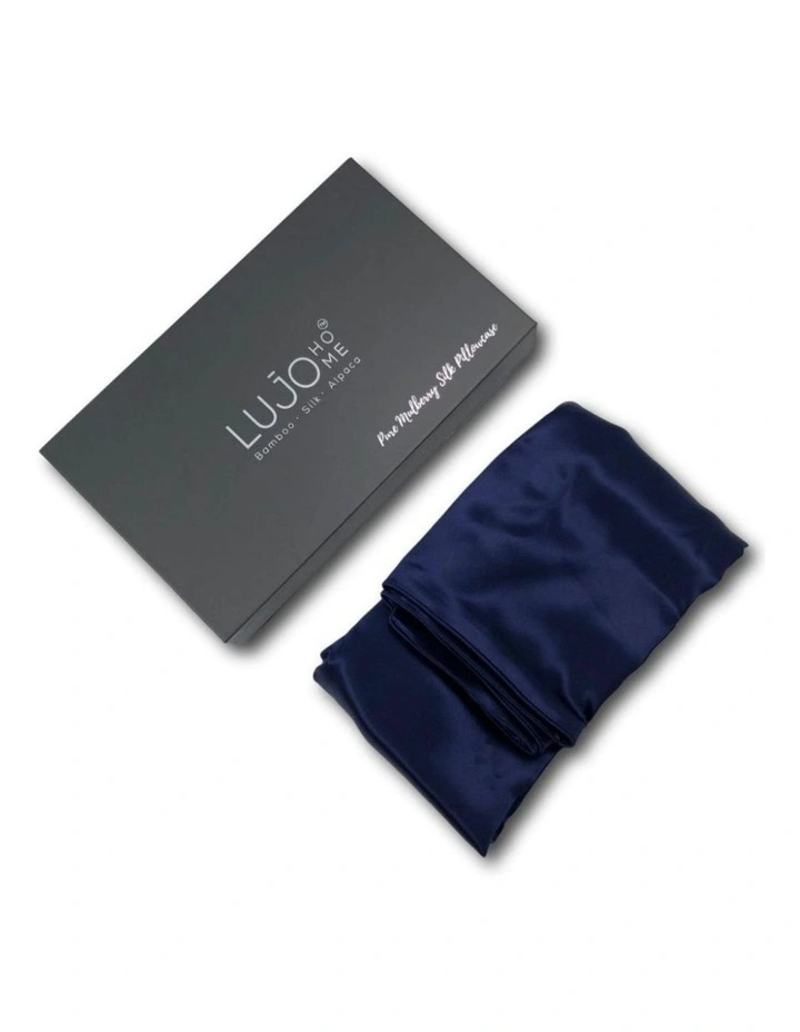 22 Momme Silk Pillowcase Navy