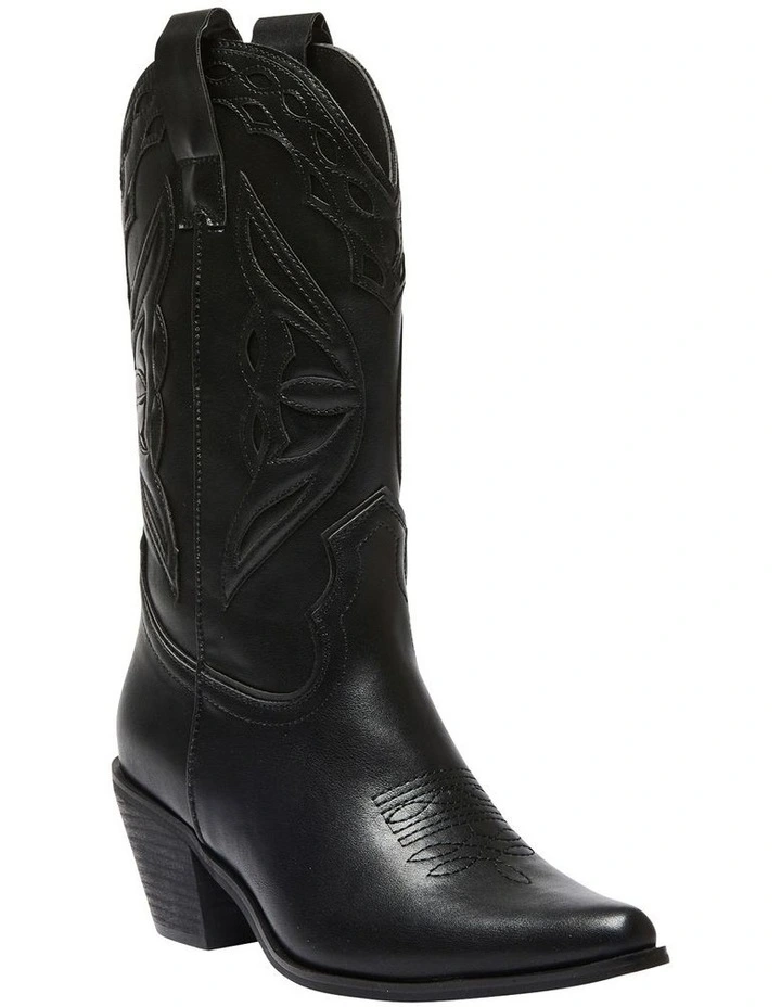 Rodeo Western Boots in Black