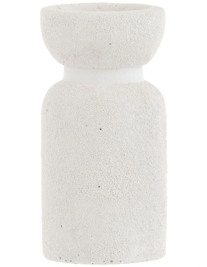 Mesaria Candle Holder 14cm in White