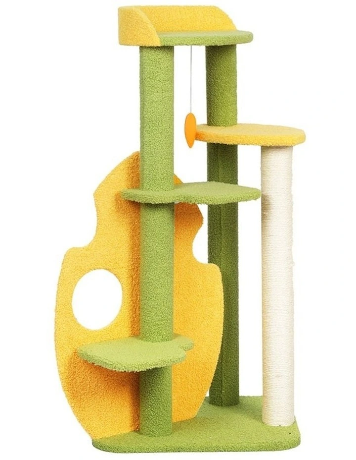 Tree Kitten Furniture Condo Scratching Post Scratcher in Multi
