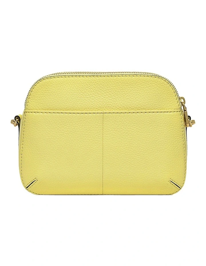 Dukes Place Medium Zip-Top Cross Body Bag in Panna Cotta