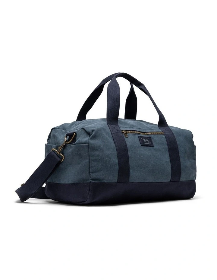 Foxton Duffle Bag in Denim Blue/Navy