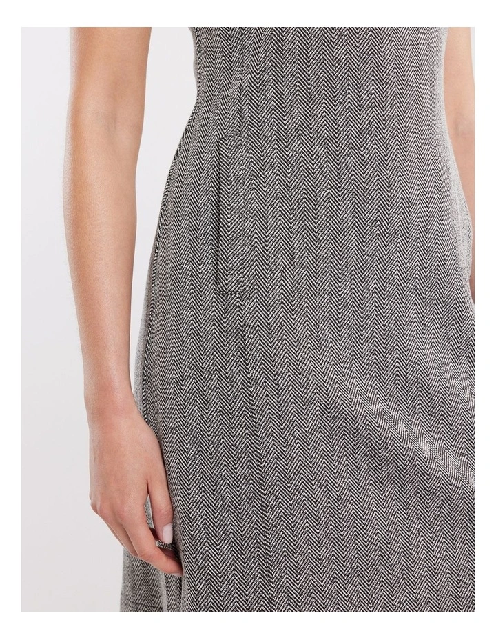 Esme Ponte Dress in Black