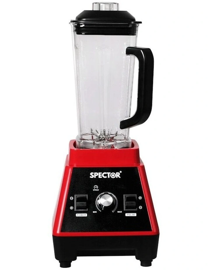 Commercial Blender 2L in Red