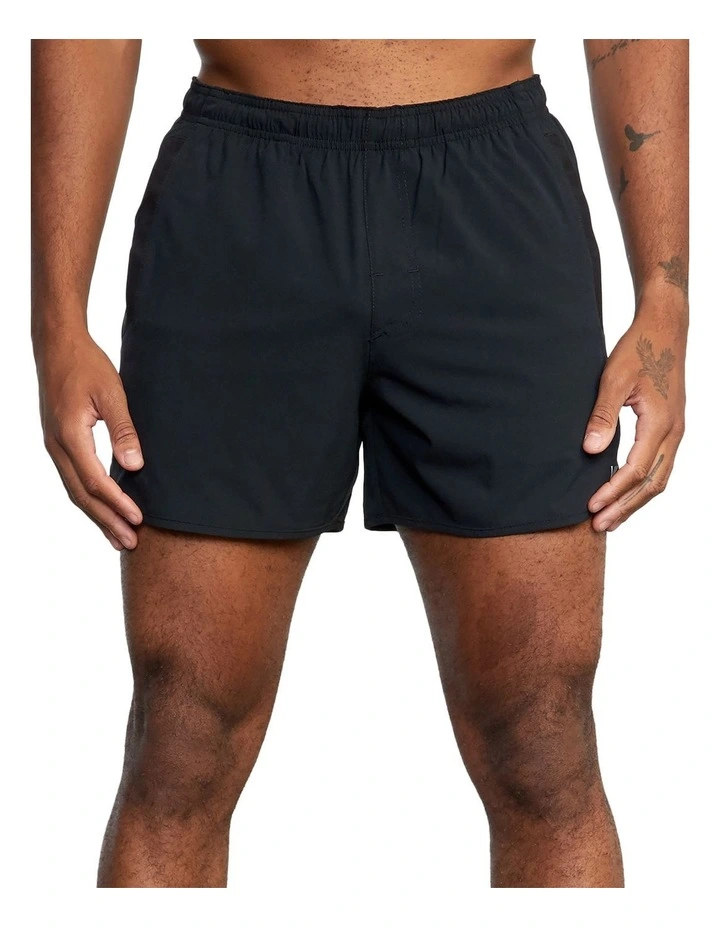 Yogger Running Shorts in Black