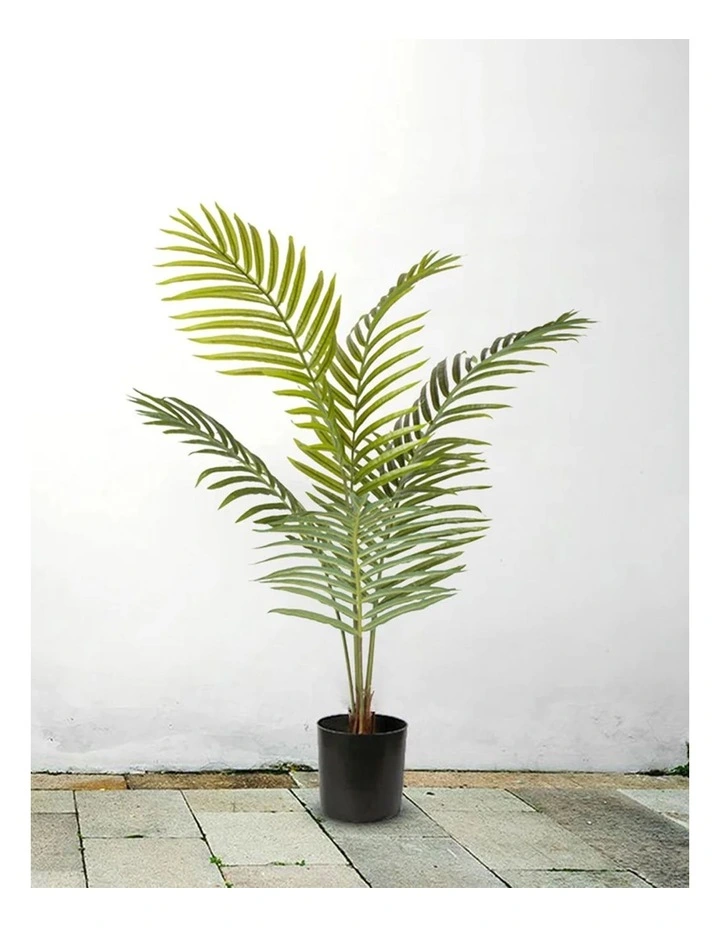 Artificial Indoor Rogue Areca Palm Tree 120cm in Green