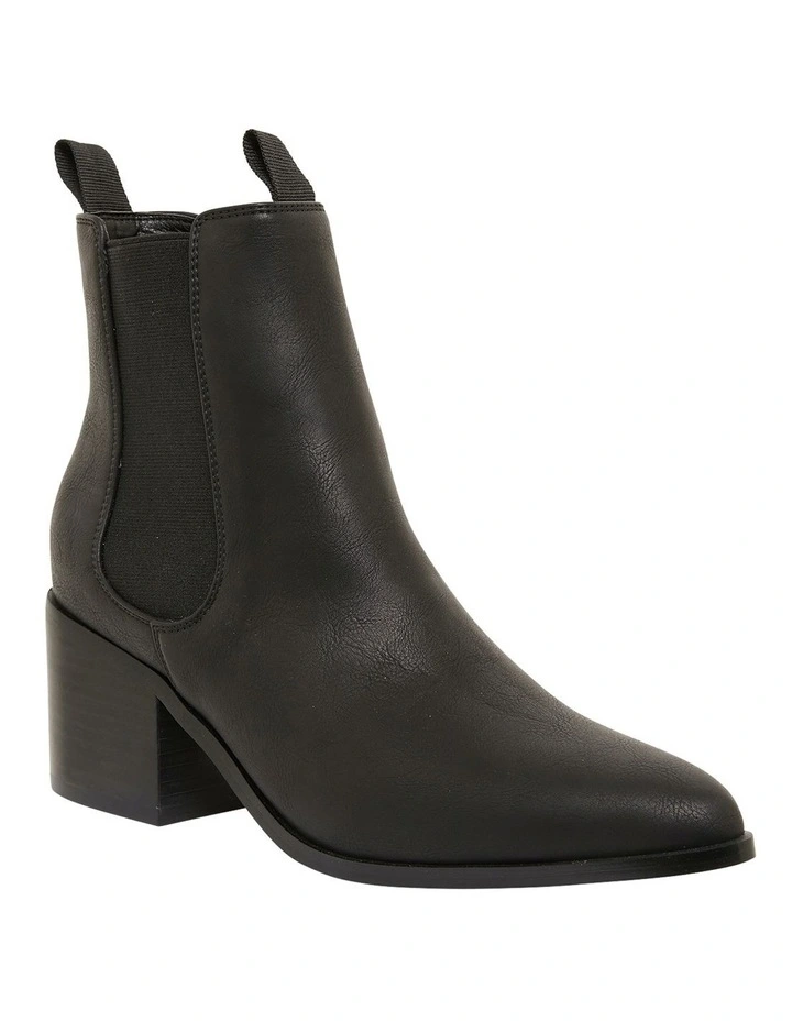 Faller Black Smooth Boots