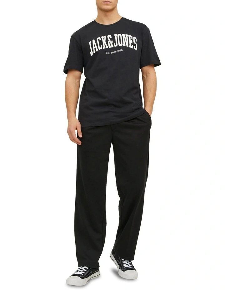 Josh Short Sleeve T-shirt in Black