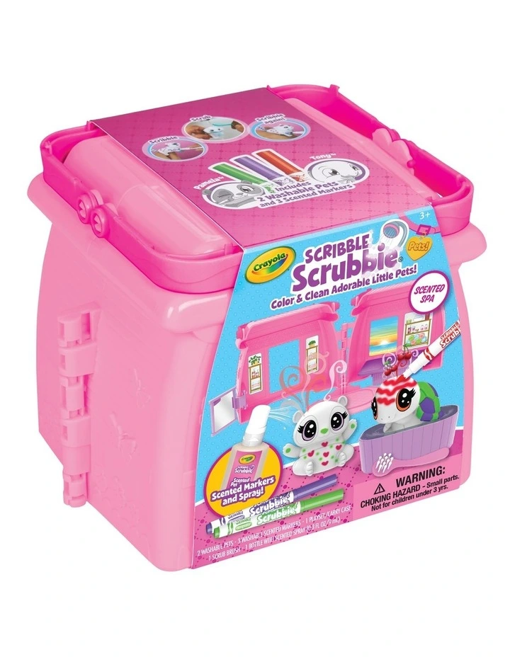 Scribble Scrubbie Scented Spa