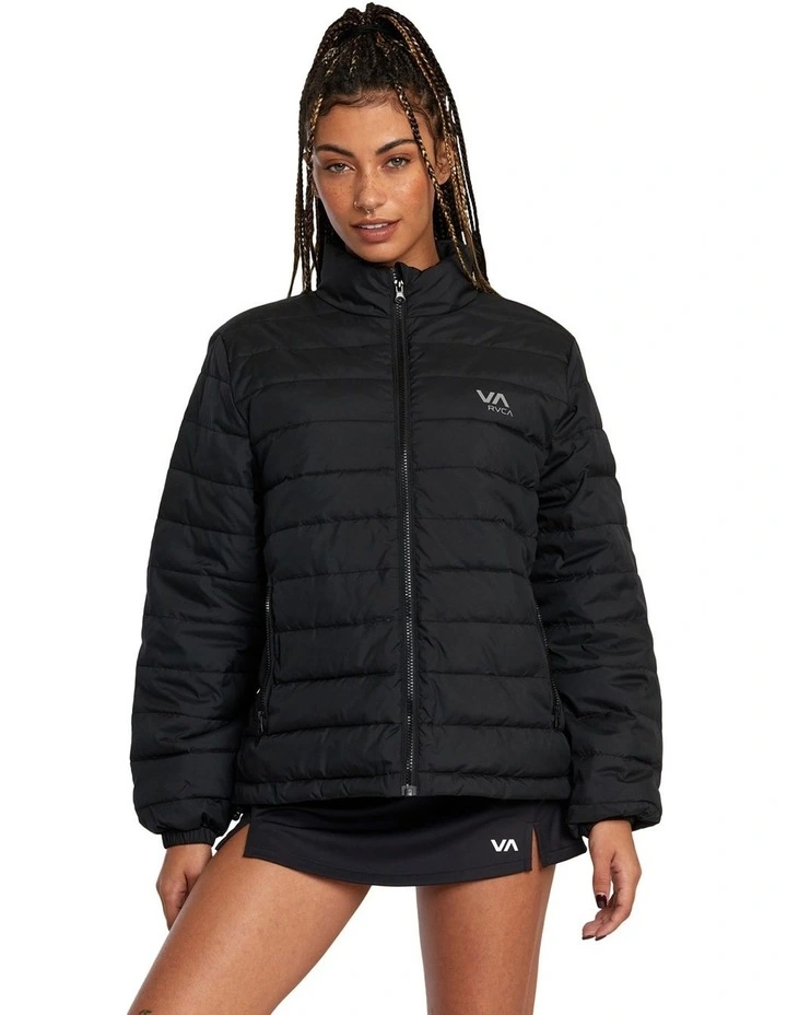 Puffer Jacket in Black