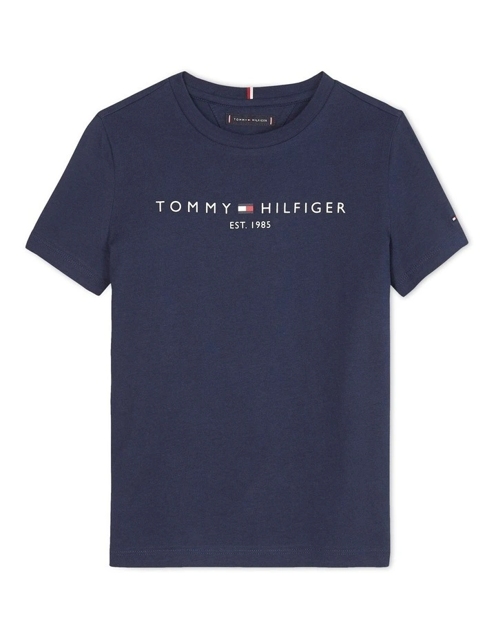 Essential Unisex (8-16 Years) Tee in Blue