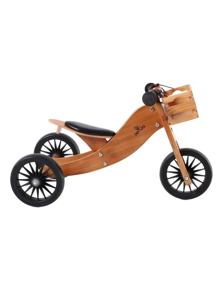 Wooden Tri-Bike in Natural