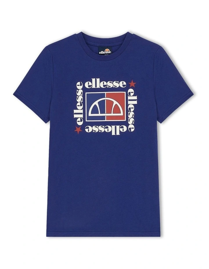 Loasi Tee in Dark Blue