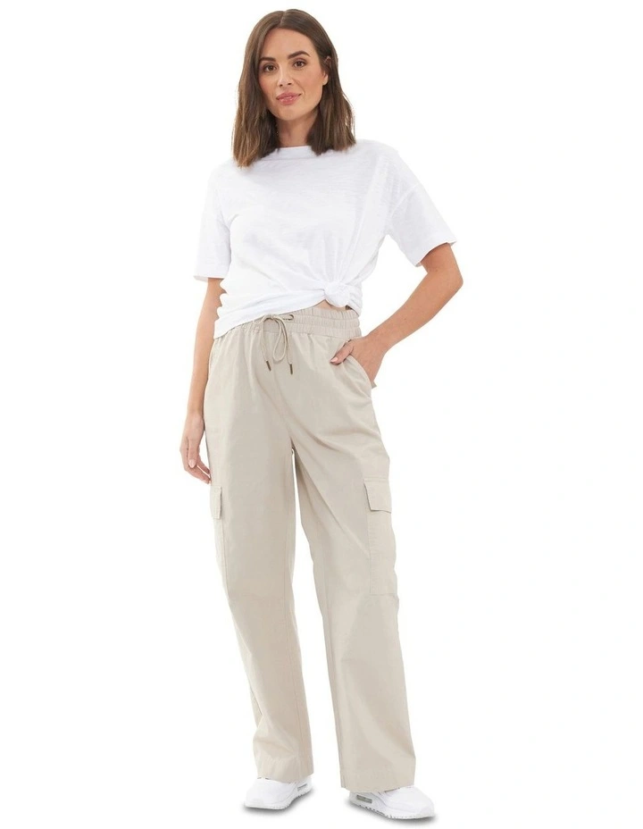 Henry Cargo Pant in Stone