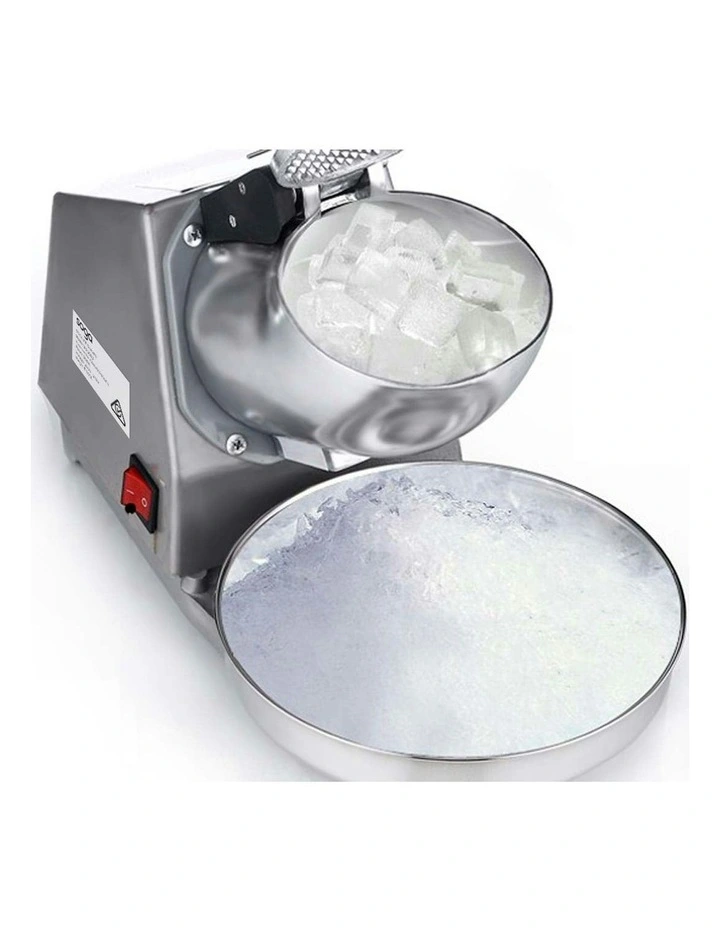 Shaver Electric Stainless Steel Ice Crusher in Silver