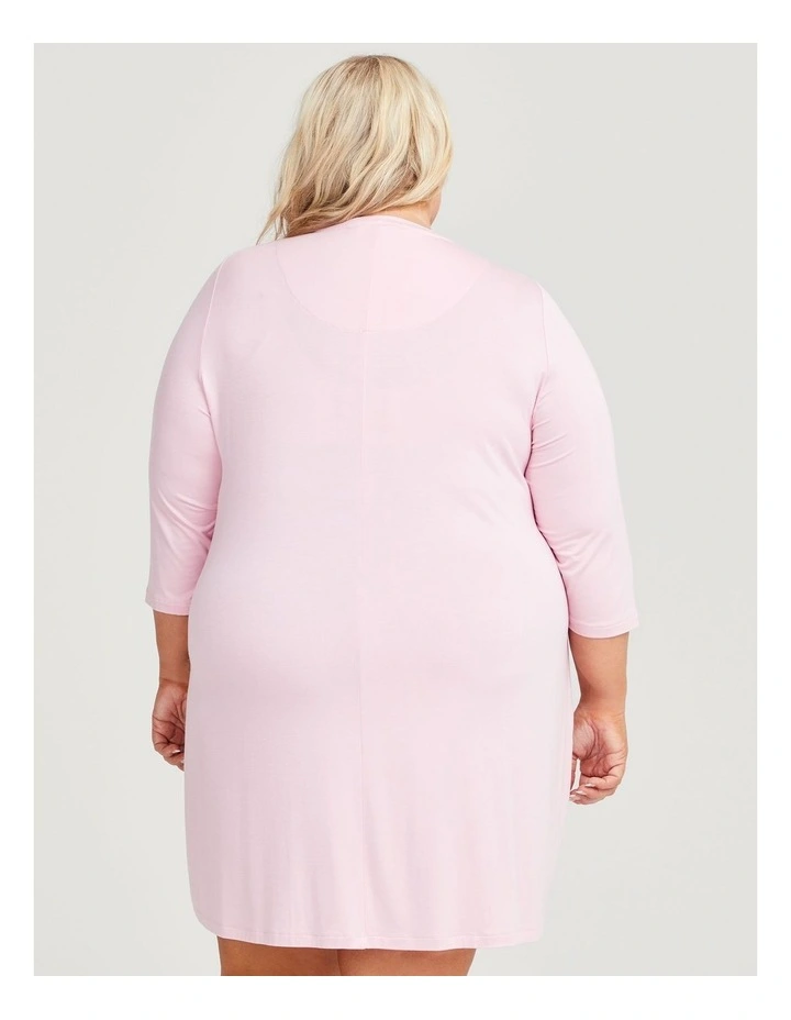 Winnie The Pooh Floral Nightie in Soft Rose