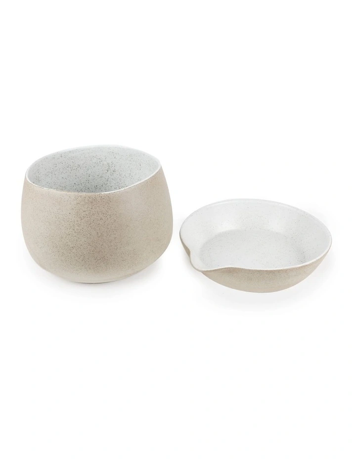 Garden To Table Self Watering Planter in White Speckle