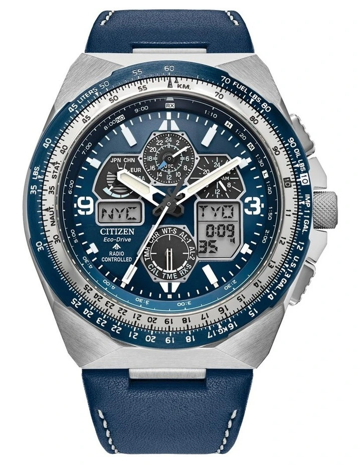 Eco-Drive JY8148-08L Watch in Silver