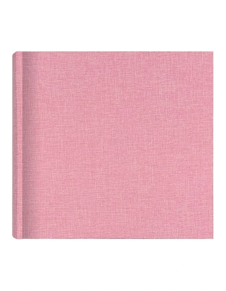 Photo Album Plush 200 Photo Capacity in Pink