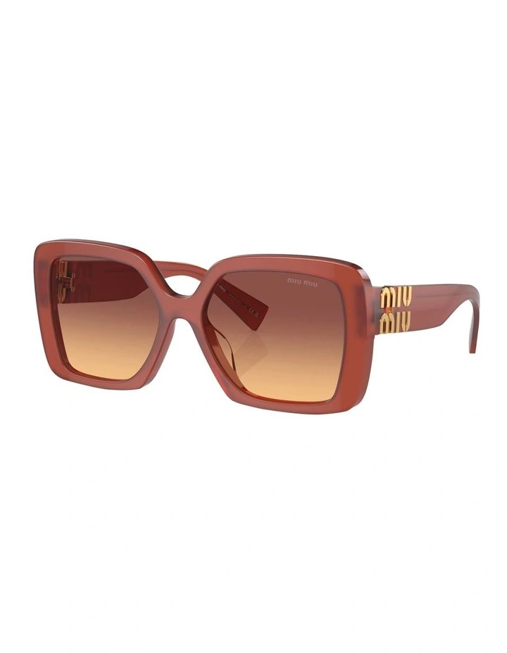 MU 10YS Sunglasses in Red