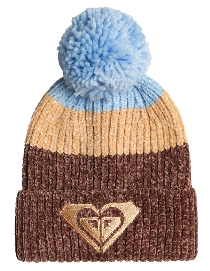 Ocean Therapy Pom Beanie in Root Beer