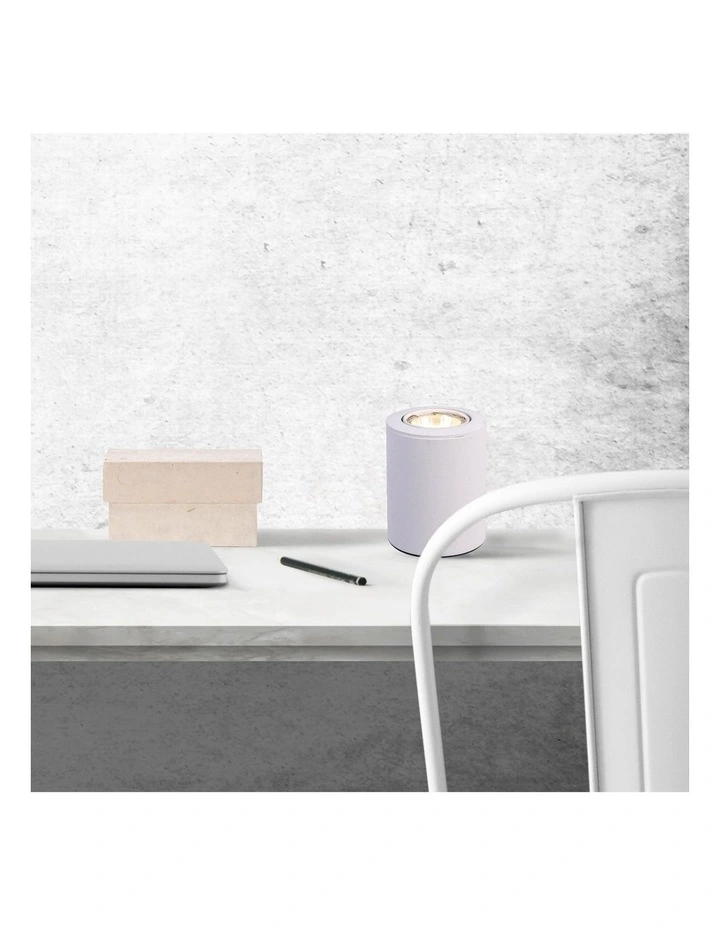 Zaro Table Lamp in White