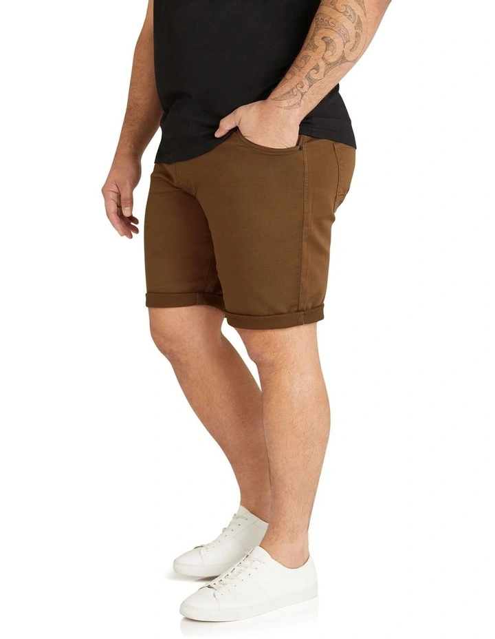 Cameron Knit Short in Brown