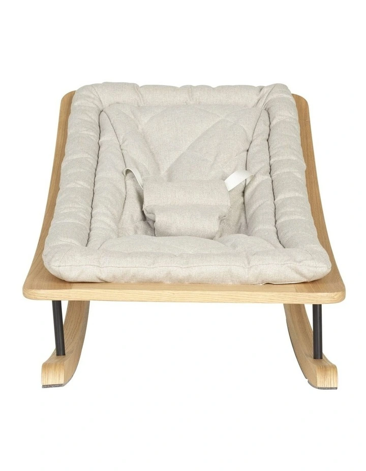 Rocking Bouncer Nursing Chair in Sand Grey