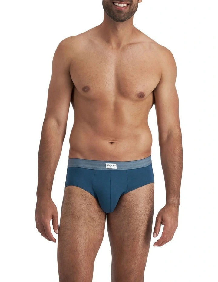 Comfort Classics Bamboo Brief 3 Pack in Multi