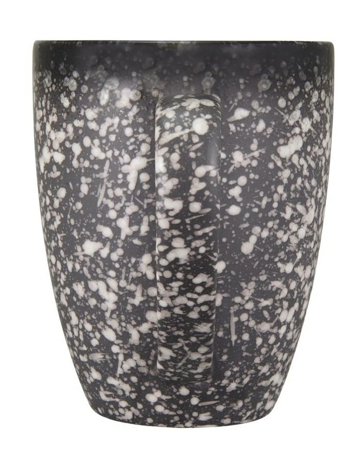 Caviar Granite Coupe Mug 400ml in Multi