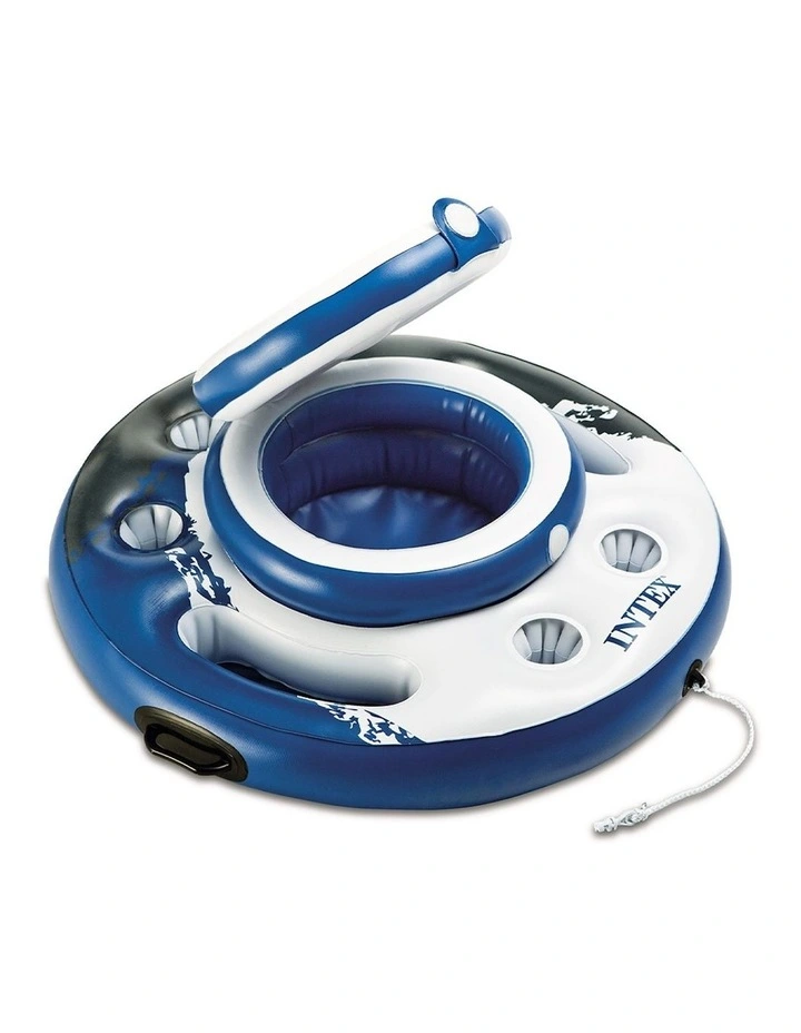 Megachill Inflatable Floating Pool Drink Water Cup Holder/Chiller Cooler