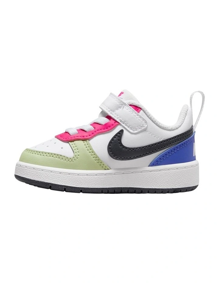 Court Borough Low Recraft Infant Sneakers in White