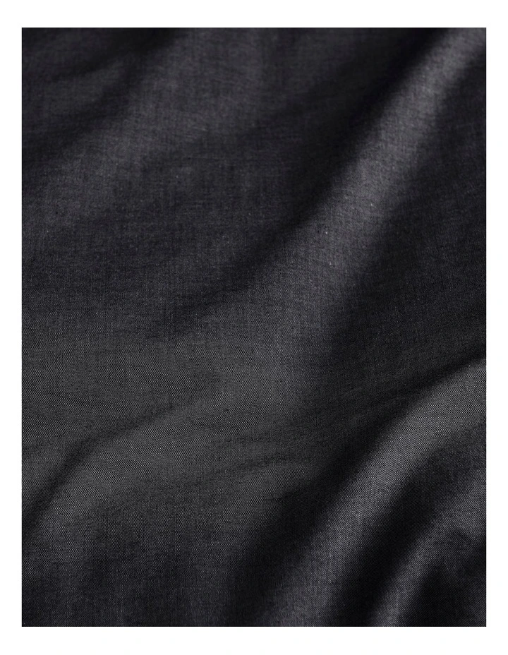 Reilly Quilt Cover Set in Carbon