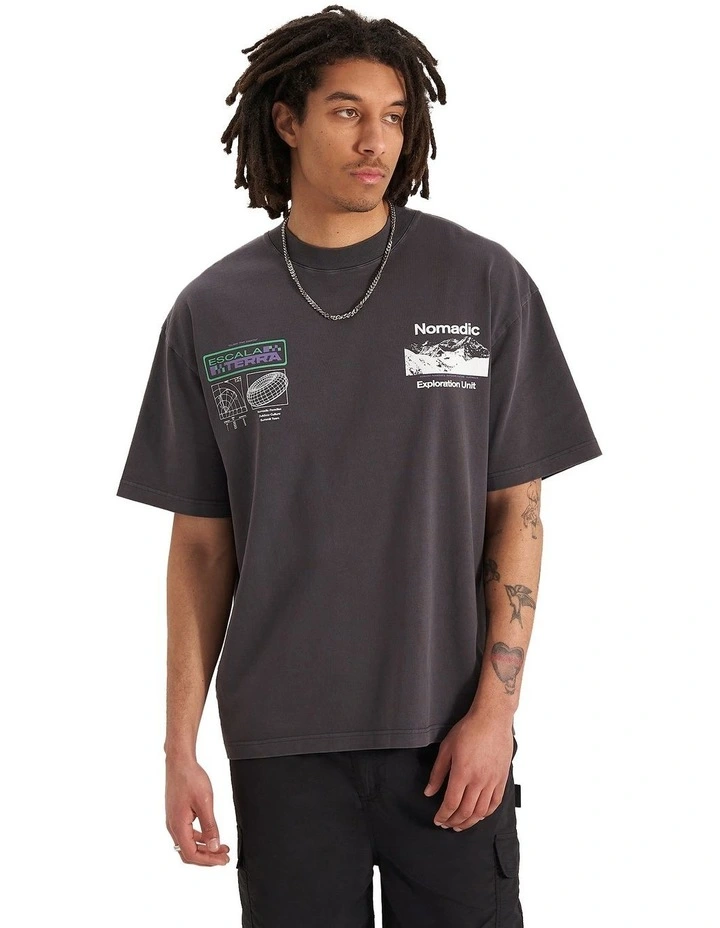 Exploration Street Tee in Pigment Black