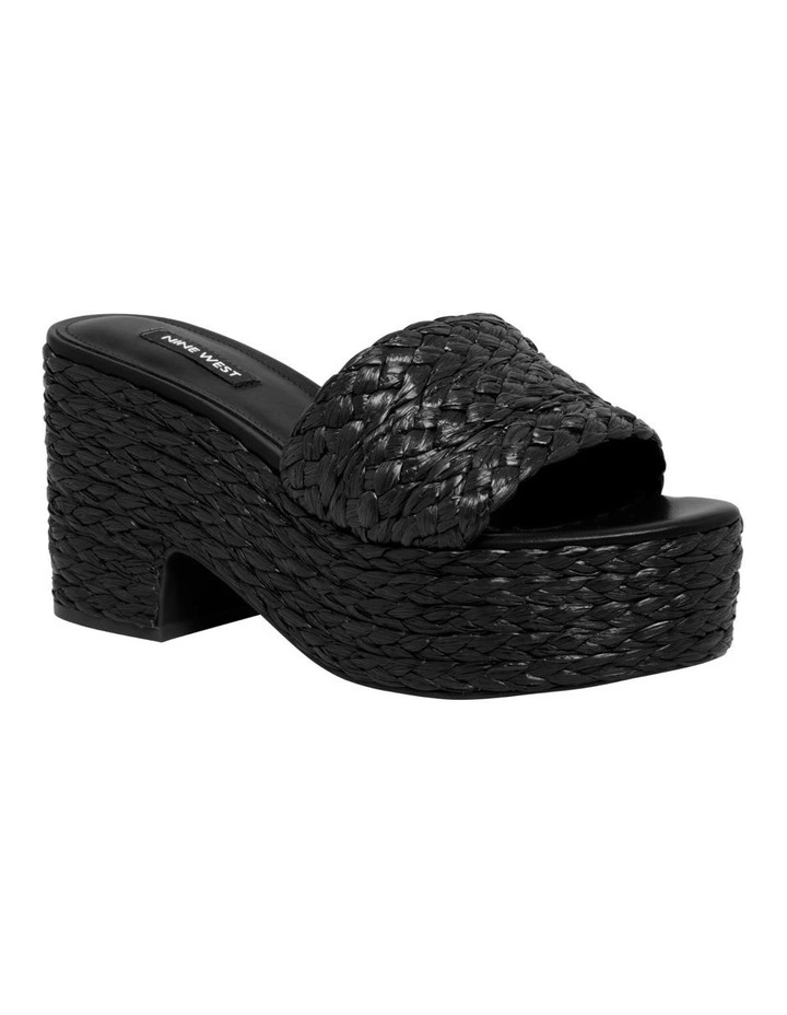 Rafts Black Sandal