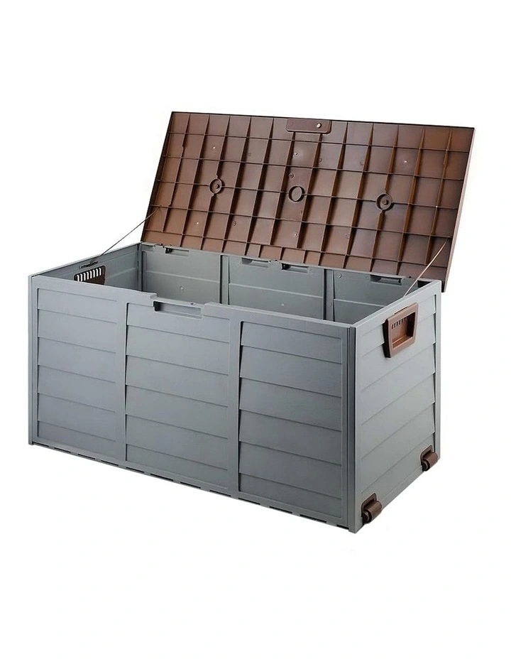Outdoor Storage Box 290L in Brown
