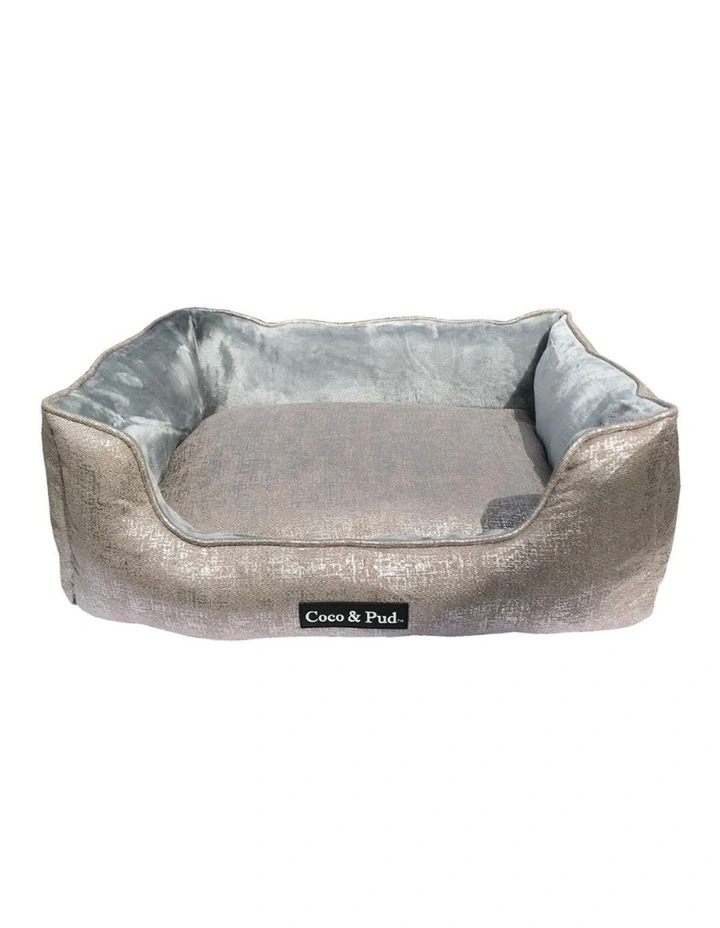 Soho Luxe Lounge Bed Silver