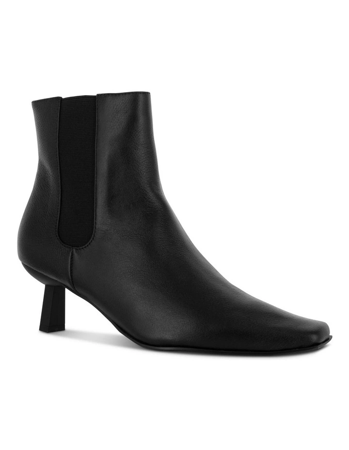 Orlando Heeled Boots in Black