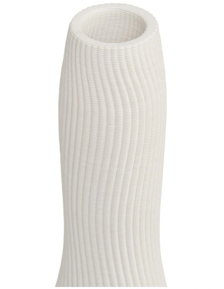 Lila Vase 32cm in White